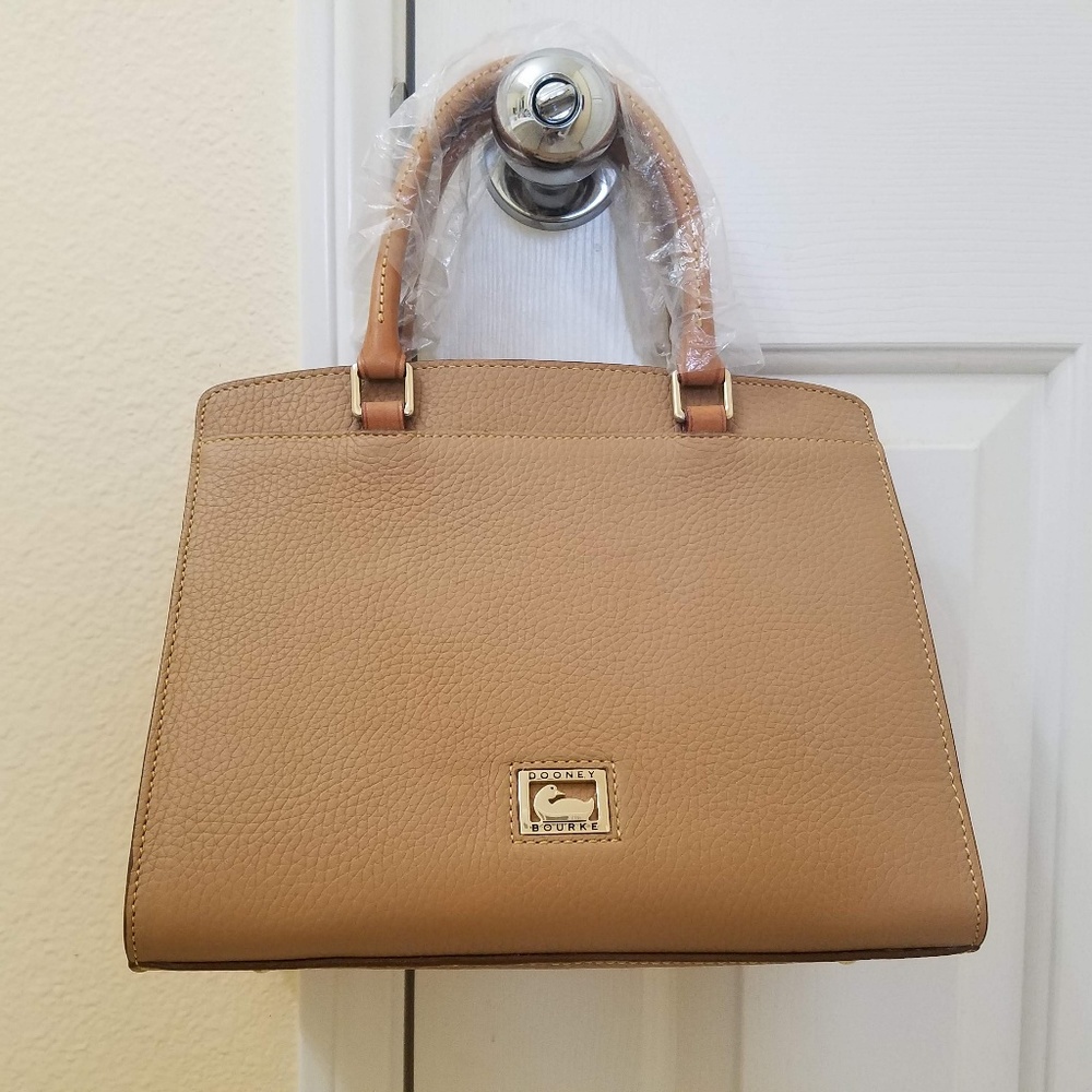 DOONEY & BOURKE Small Blair Tan Satchel NEW